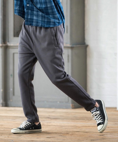 CAMBIO（カンビオ） パンツ mp12639- Stretch Heavy Waffle Pants