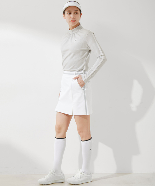 JUN&ROPE' tシャツ 「UV」「吸水速乾」ロープ柄Jライン使い長袖