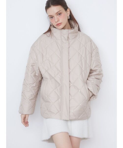 CALNAMURメニーリボンループファーブルゾン MANY RIBBON LOOP FUR BLOUSON/メニーリボンループファー