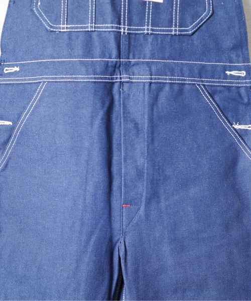 オーバーオール サロペット 「T5」「ROUND HOUSE」MADE IN USA CLASSIC BLUE DENIM BIB OVERALLS_8
