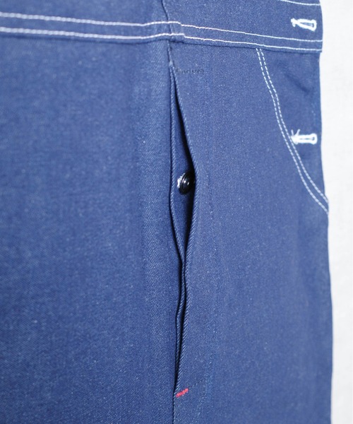 オーバーオール サロペット 「T5」「ROUND HOUSE」MADE IN USA CLASSIC BLUE DENIM BIB OVERALLS_10