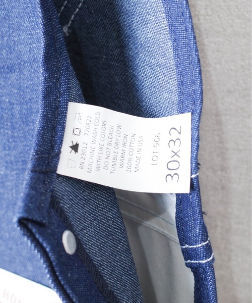 オーバーオール サロペット 「T5」「ROUND HOUSE」MADE IN USA CLASSIC BLUE DENIM BIB OVERALLS_19