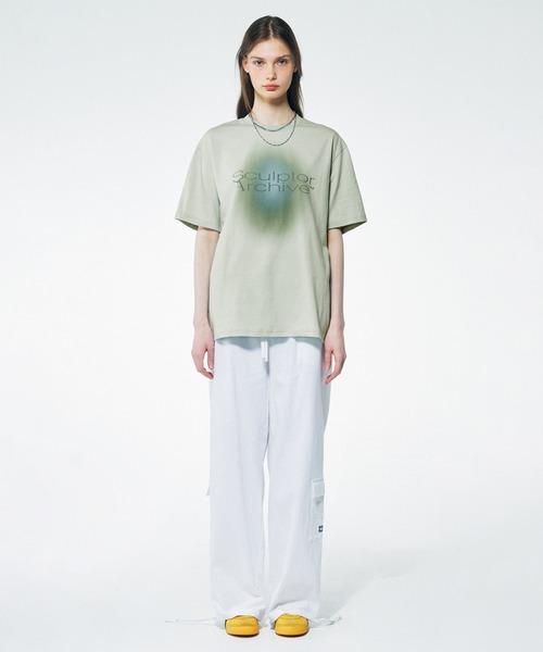 SCULPTOR 「SCULPTOR」 半袖Tシャツ FREE ピンク レディース