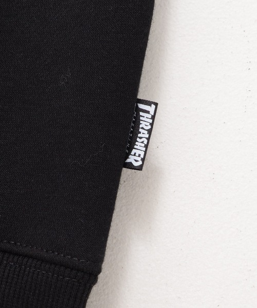 パーカー 「THRASHER/スラッシャー」裏起毛/FULL ZIP HOODIE長袖 パーカー レディース メンズ THRASHER パーカー 「THRASHER/スラッシャー」裏起毛/FULL ZIP