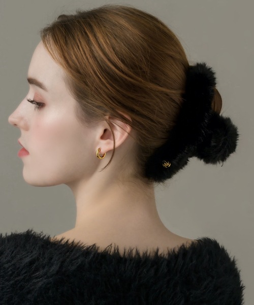 muku ヘアクリップ HAIR CLIP / FAKE FUR : ZOZOTOWN Yahoo!店