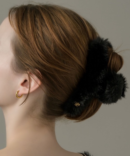 muku ヘアクリップ HAIR CLIP / FAKE FUR : ZOZOTOWN Yahoo!店