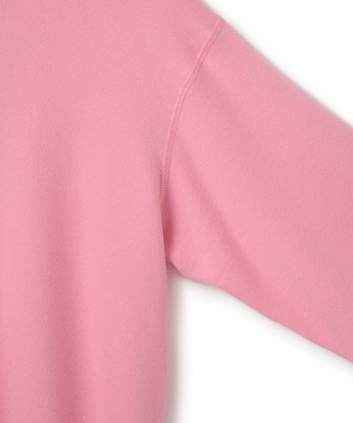 ADAM ET ROPE◆25SS/COTOTN WOOL FLEECE/WLP/ニット・セーター(厚手)/M/ウール/PNK/無地 ADAM ET ROPE' ニット セーター 「WLP(ダブルエルピー)」 COTOTN