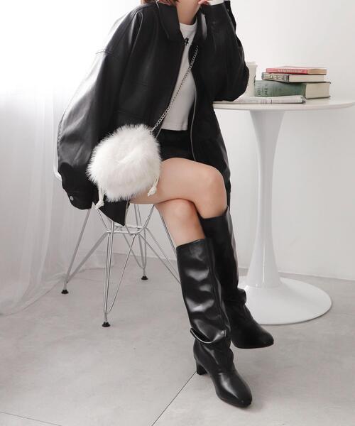 ショルダーバッグ バッグ WEGO/ファー巾着チェーンショルダー レディース | WEGO | 07