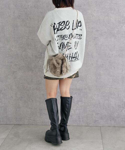 ショルダーバッグ バッグ WEGO/ファー巾着チェーンショルダー レディース | WEGO | 15