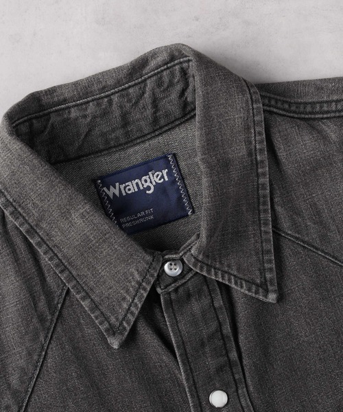 Wrangler シャツ 「Wrangler」ウエスタンシャツ メンズ