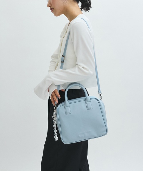 ADAM ET ROPE サステナブル ロゴボストンバッグ ADAM ET ROPE' ボストンバッグ 「サステナブル」・「再入荷