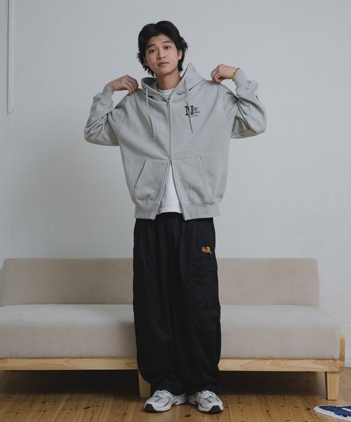 kaoyorinakami パーカー zip parka / スターハートジップパーカー