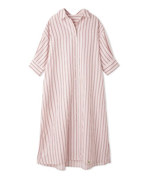 gelato pique ストライプ ルームウェア ONE SIZE美品 gelato pique パジャマ ルームウェア ストライプワンピース