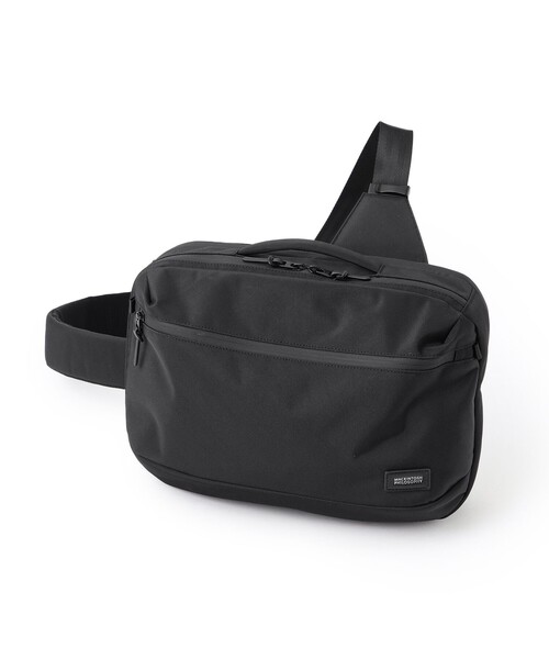 【美品】MACKINTOSH PHILOSOPHY ボディバッグ　レザー　黒 MACKINTOSH PHILOSOPHY 最大55% 8/31まで マッキントッシュ