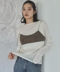 メランジブラトップビスチェ レディースの詳細画像5