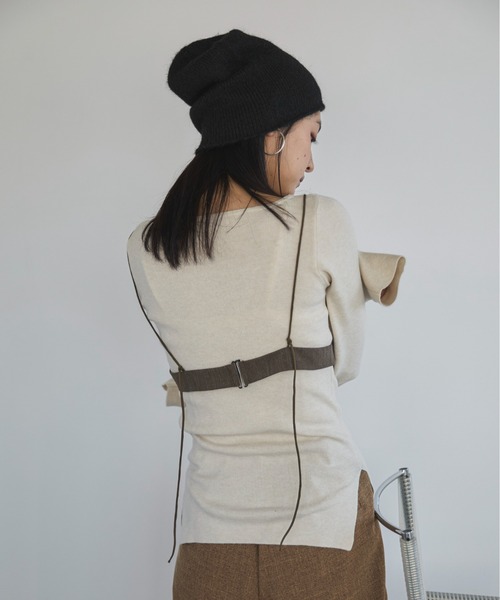 papier ビスチェ　ブラトップ feepur メランジブラトップビスチェ レディース : ZOZOTOWN