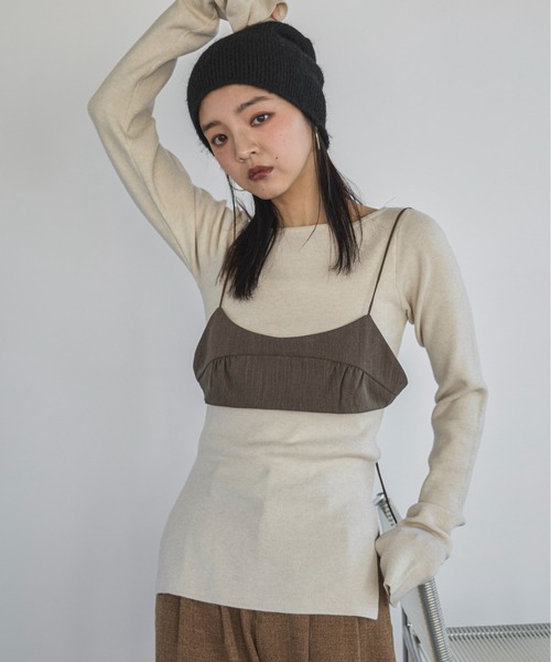Didot.showroom ブラトップビスチェ セール】ブラトップビスチェ（ベスト）｜Didot.showroom（ディ