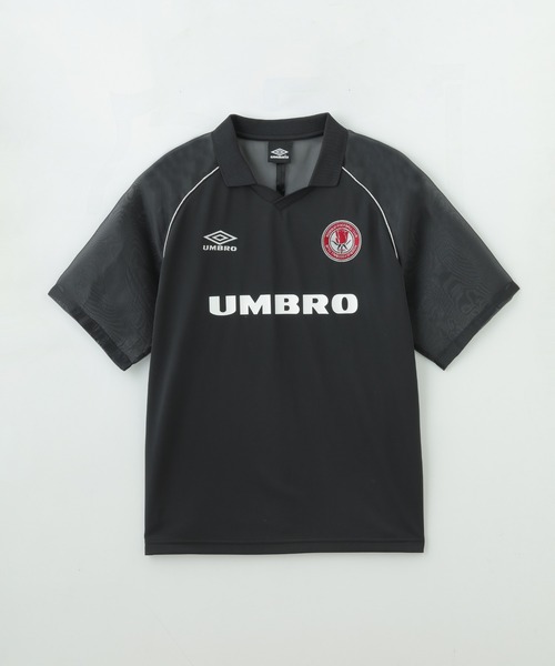 umbro tシャツ (UMBRO×ROSE BUD)SEE-THROUGH SLEEVE GAME SHIRT