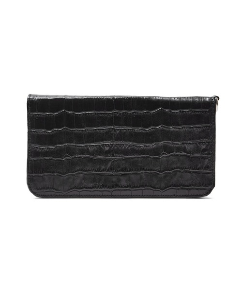 クライミー 財布 LEATHER ZIP WALLET CRIMIE（クライミー）の「LOGO PLAQUE LEATHER ZIP WALLET