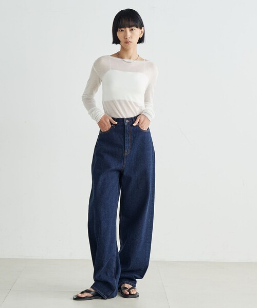 【未使用】エディション エッセンシャル デニム カービングパンツ 34 エッセンシャルデニム カービングパンツ（デニムパンツ