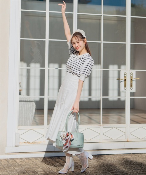 WILLSELECTION スカート アシメヘムフィッシュテールスカート