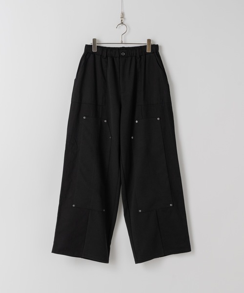 Casper John パンツ Double knee waffle pants/ダブルニー