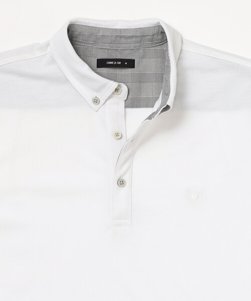 COMME CA ISM ポロシャツ バーズアイ メンズ : ZOZOTOWN Yahoo