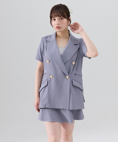 ★M47　新品　スカート　M　REDYAZEL REDYAZEL スカート 「セットアップ可能」ハイウエストフレアミニ