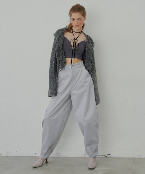 「J1U by LA BELLE ETUDE」 ニットカーディガン FREE ピンク レディース_画像9