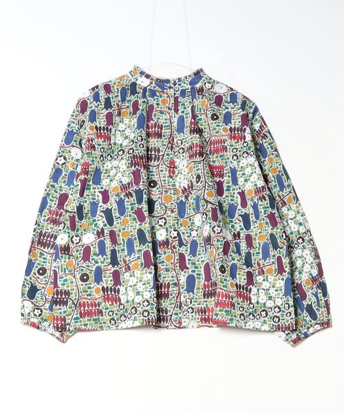 ブラウス シャツ kilki ボタニカル柄2wayブラウス レディース kilki ブラウス シャツ ボタニカル柄2wayブラウス レディース