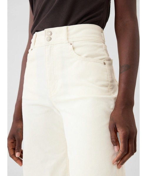 GAP（ギャップ） コーデュロイパンツ 24 アイボリー レディース