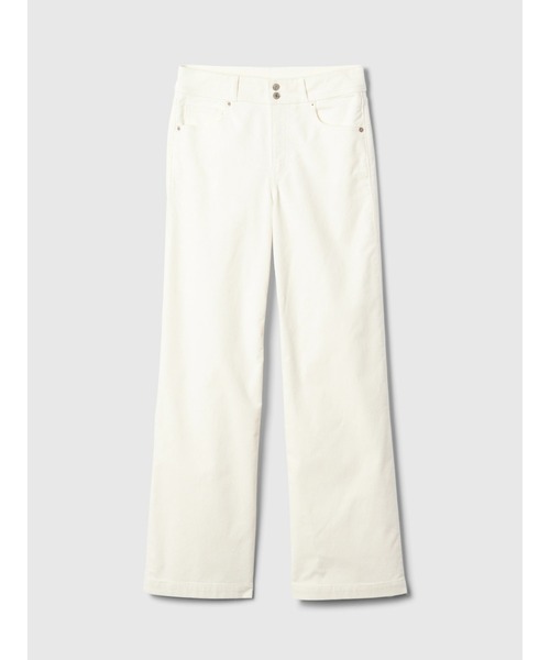 GAP（ギャップ） コーデュロイパンツ 24 アイボリー レディース