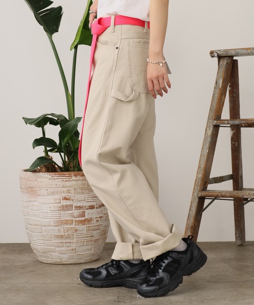 (古着)00s dickies 極太カーゴパンツ チノ ワーク cityboy 古着 90s USA製 Dickies コットンツイル ワーク チノ パンツ