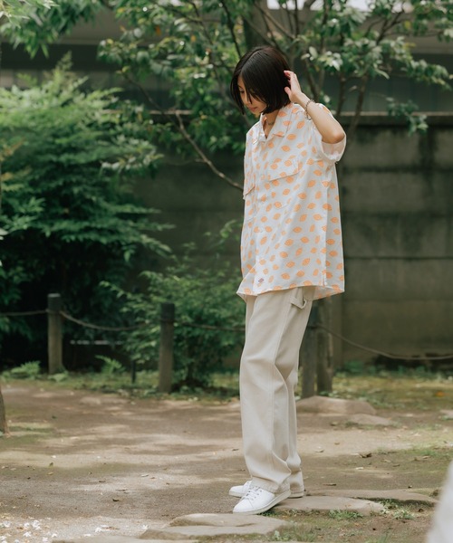 CLANE ×Dickies コラボ チノパン CLANE×Dickiesコラボアイテム 松本恵奈のコーディネート