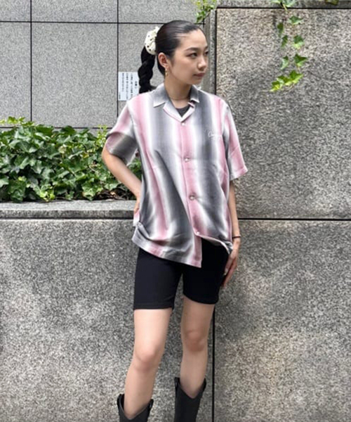 ブラウス シャツ 「CARHARTT WIP / カーハート ダブリューアイピー」 S/S DASHNER SHIRT I034540 レディース メ