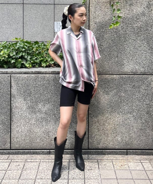 ブラウス シャツ 「CARHARTT WIP / カーハート ダブリューアイピー」 S/S DASHNER SHIRT I034540 レディース メ Carhartt WIP ブラウス シャツ 「CARHARTT / カーハート