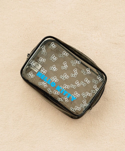 Me%（ミィパーセント） ポーチ 「HELLO KITTY」クリアポーチ 319784