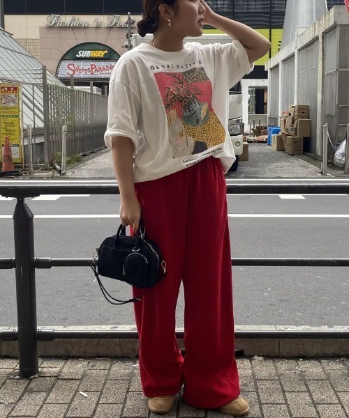 ROSE BUD（ローズバッド） tシャツ (CREOLME)GRAPHIC H/S TEE