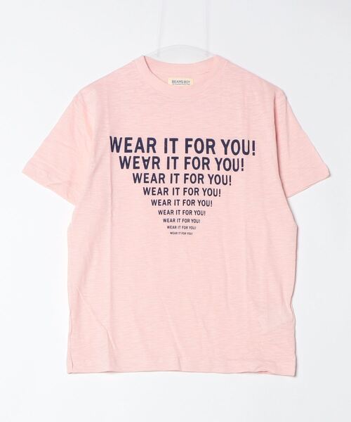 「BEAMS BOY」 半袖Tシャツ FREE ピンク レディース