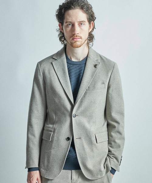 ジャケット テーラードジャケット 「COLE HAAN/コール ハーン」別注 ストレッチツイルジャケット「2WAYストレッチ」 メンズの画像