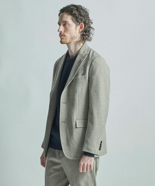 ジャケット テーラードジャケット 「COLE HAAN/コール ハーン」別注 ストレッチツイルジャケット「2WAYストレッチ」 メンズの画像