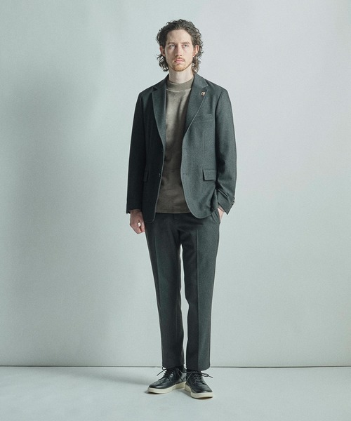 ジャケット テーラードジャケット 「COLE HAAN/コール ハーン」別注 ストレッチツイルジャケット「2WAYストレッチ」 メンズの画像