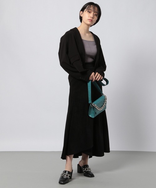 「PAGEBOY」 フレアスカート FREE グレイッシュベージュ レディース_画像4