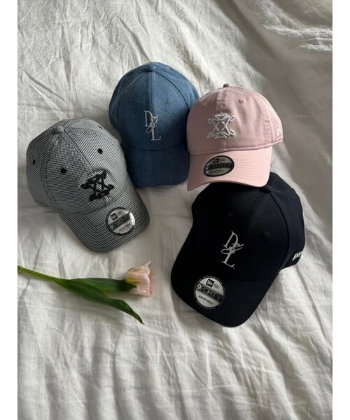 帽子 Water lily NEW ERA キャップ 帽子 「NEW ERA×dazzlin」9FORTY レディース