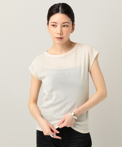 「Curensology」 半袖Tシャツ FREE アイボリー レディース