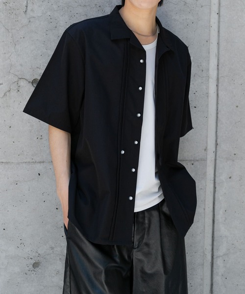 SENSE OF PLACE by URBAN RESEARCH シャツ デザインオープンカラー SENSE OF PLACE by URBAN RESEARCH シャツ デザインオープンカラー