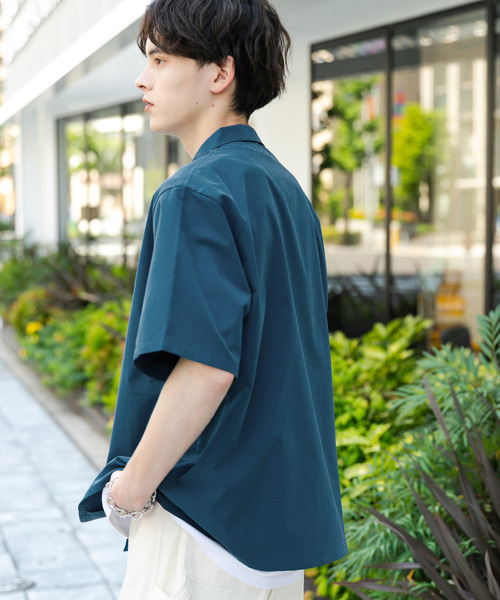 SENSE OF PLACE by URBAN RESEARCH シャツ デザインオープンカラー