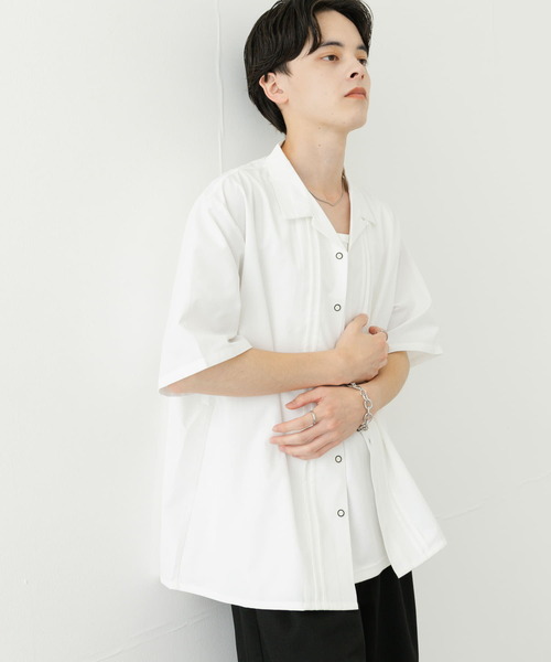 SENSE OF PLACE by URBAN RESEARCH シャツ デザインオープンカラー