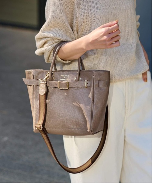 【YOUNG&OLSEN】別注ストラップ付きベルトバッグ2☆ベージュ YOUNG&OLSEN】別注ストラップ付きベルトバッグ2☆ベージュ