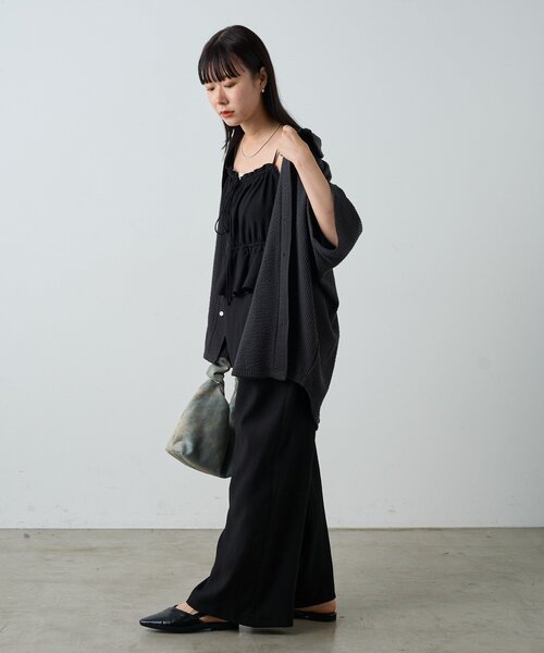 ブラウス シャツ 「UNISEX/SETUP対応」ストレッチシアサッカーショートスリーブシャツ レディース メンズ UNISEX/SETUP対応】ストレッチシアサッカーショートスリーブ